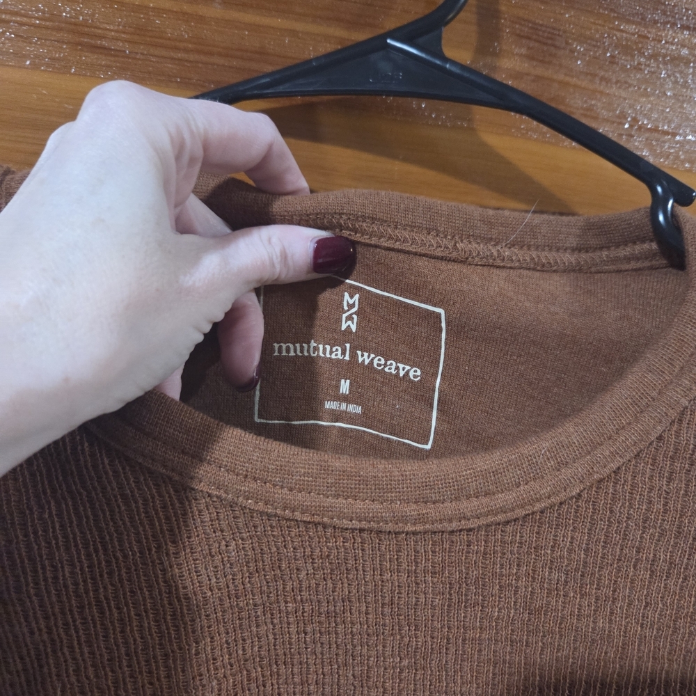 Men's Mutual Weave Long Sleeve Shirt - Picture 3 of 4